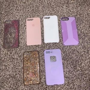 iPhone 8 Plus, xs max & X cases. Attic zone lunch box and Adidas Backpack